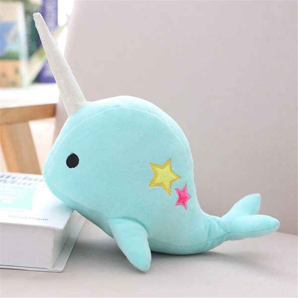 Peluche Baleine Narval moelleuse