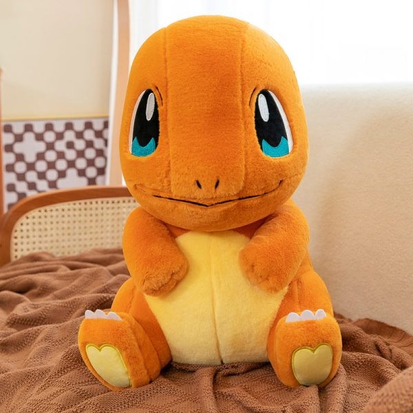 Peluche salamèche Pokémon orange