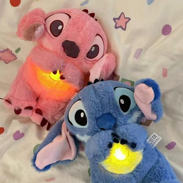 peluche stitch qui respire