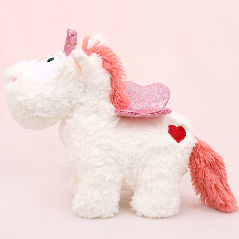 jouet doux licorne
