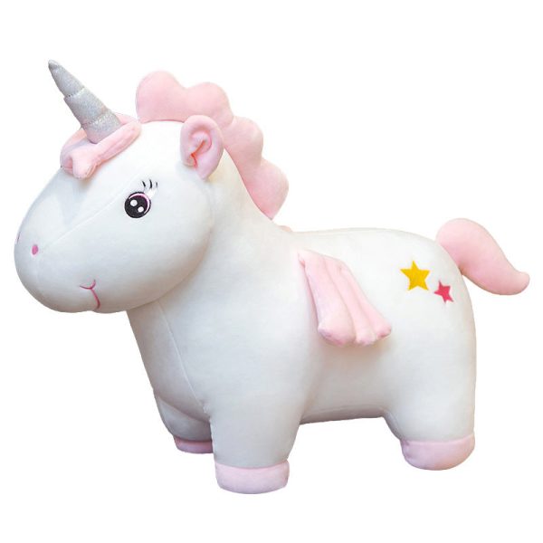 peluche licorne colorée