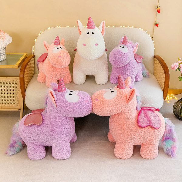 peluche licorne coloré magique