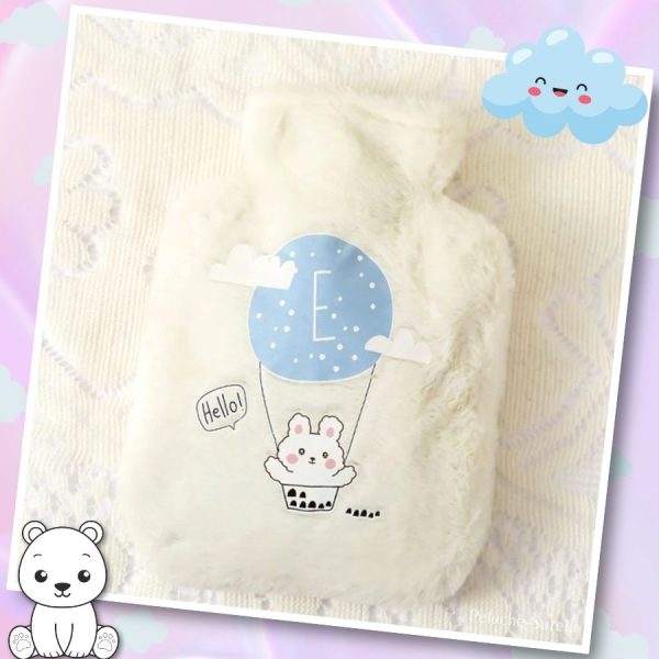 bouillotte peluche ourson blanc kawaii Peluche Univers