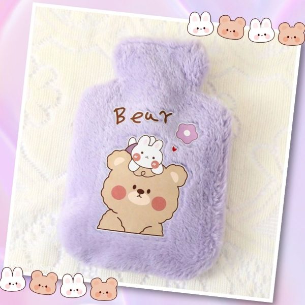 bouillotte peluche ourson kawaii