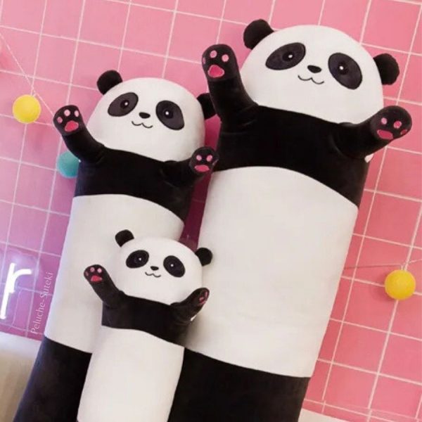 coussin peluche panda geant