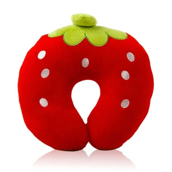Coussin Voiture Enfant Fraise
