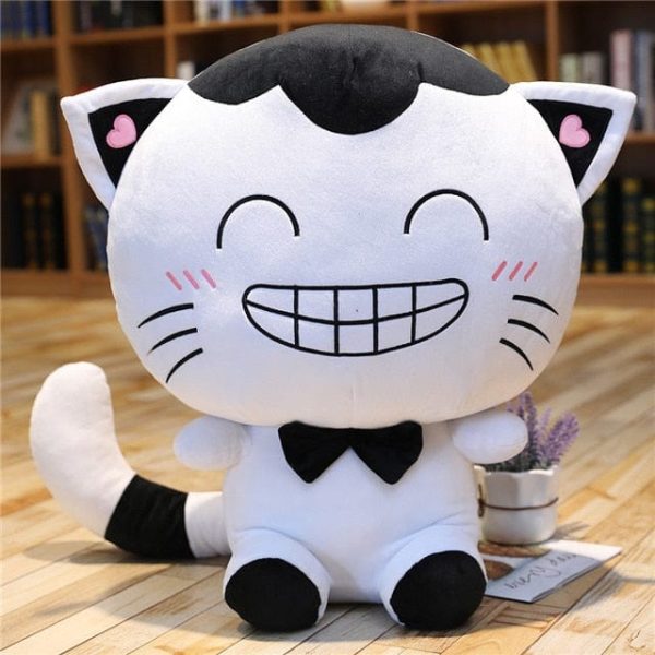 Grande Peluche Chat Flocon en peluche