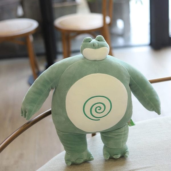 grenouille bodybuildée peluche bébé