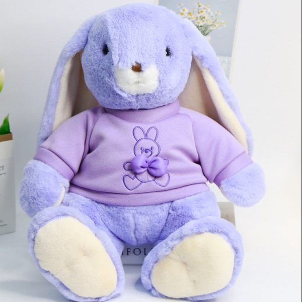 lapin en peluche doux