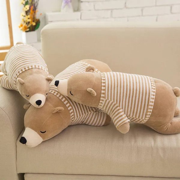 Ours en peluche géant habillé