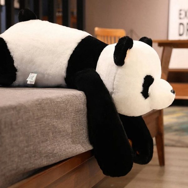 Panda en Peluche Géant Coussin
