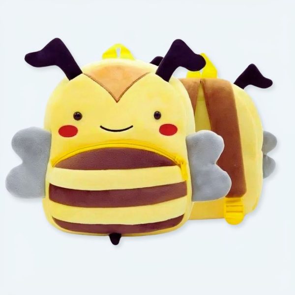Peluche abeille sac à dos