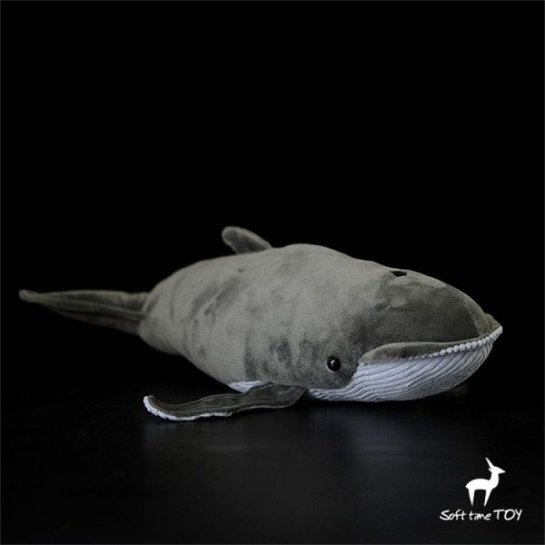Peluche Baleine Grise douce