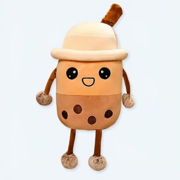 Peluche Bubble Tea Boba moelleux kawaii déco chambre