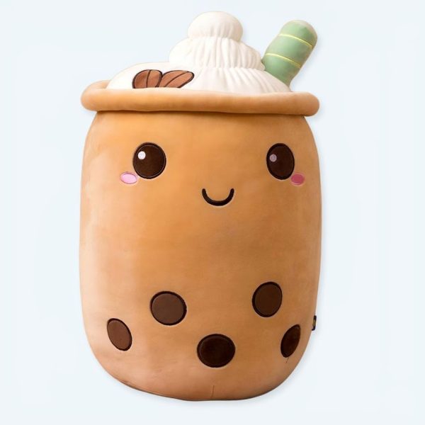 Peluche Bubble Tea coussin moelleux kawaii original