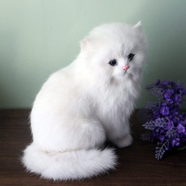 Peluche Chat Réaliste Hugo de Peluche Univers
