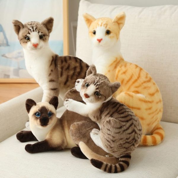 Peluche Chat Siamois Caramel