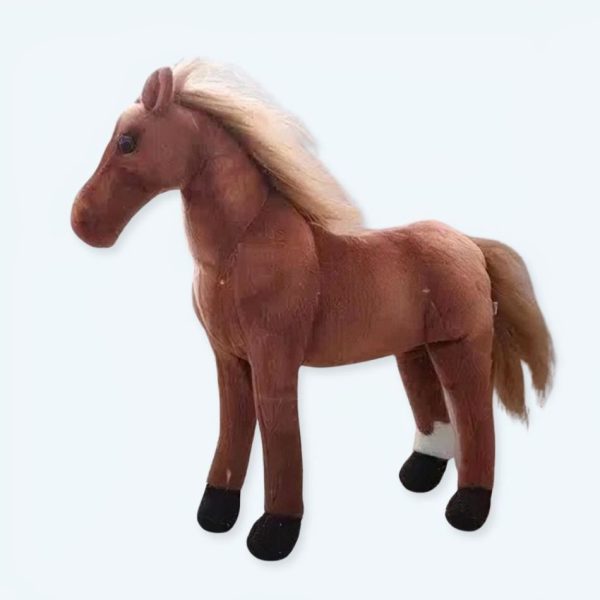 peluche cheval enfant douce et câline