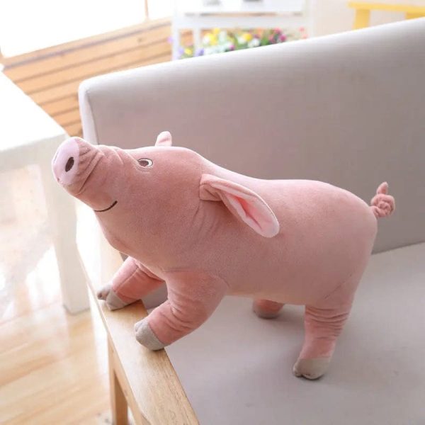 peluche cochon rose mignon