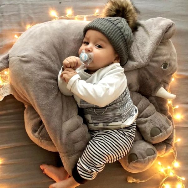 Peluche Elephant Bebe Calinou XXL