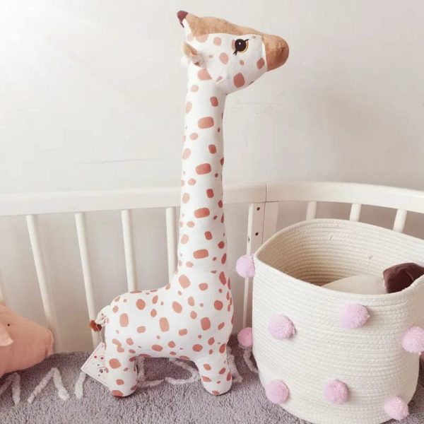 peluche girafe réaliste