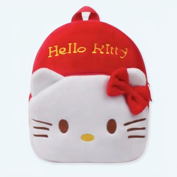 Peluche Hello Kitty rouge sac à dos