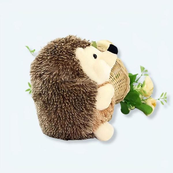 peluche hérisson doux automne