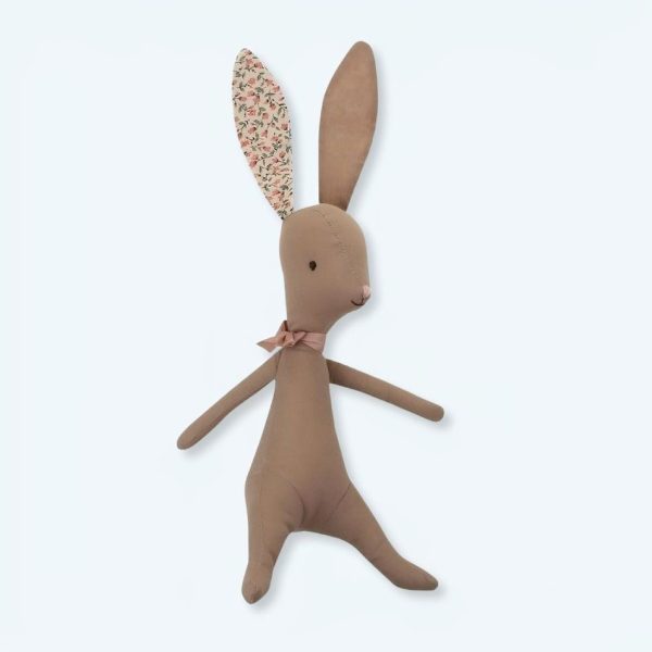 Peluche lapin doux kawaii pastel pour enfant