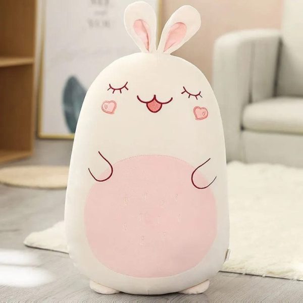 Peluche lapin squishmallow blanc