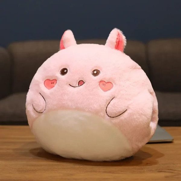 peluche lapin squishmallow réchauffe main