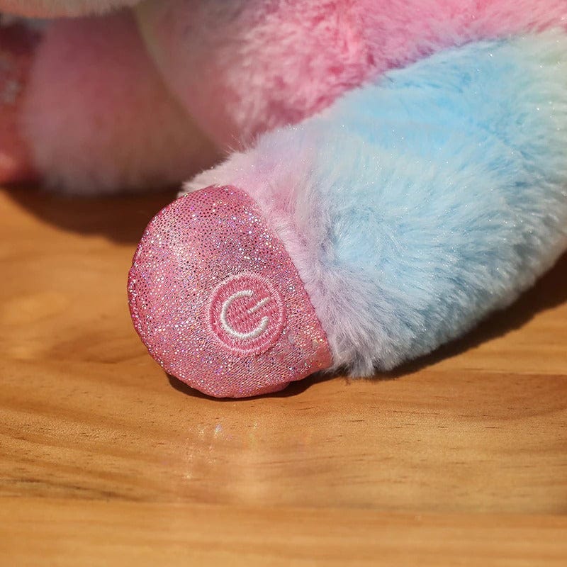 peluche licorne illuminée pour enfant