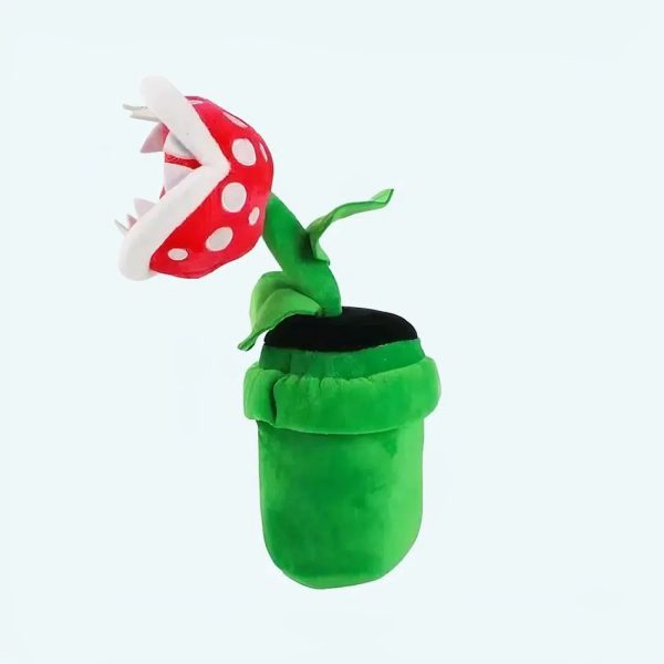 Peluche Mario plante carnivore douce colorée amusante