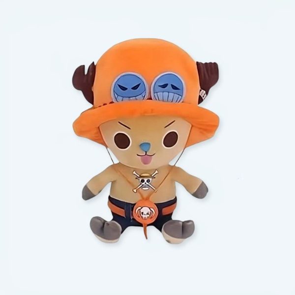 Peluche One Piece Chopper orange douce