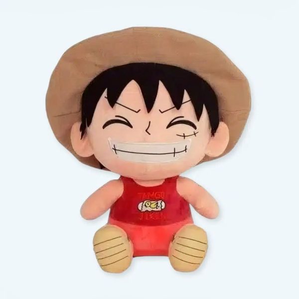 Peluche One Piece Luffy joyeux