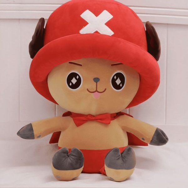 peluche One Piece Tony Chopper rouge câline