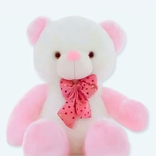 Peluche ours rose kawaii