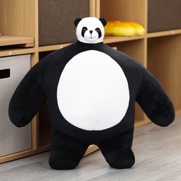 Peluche panda bodybuildé musclé