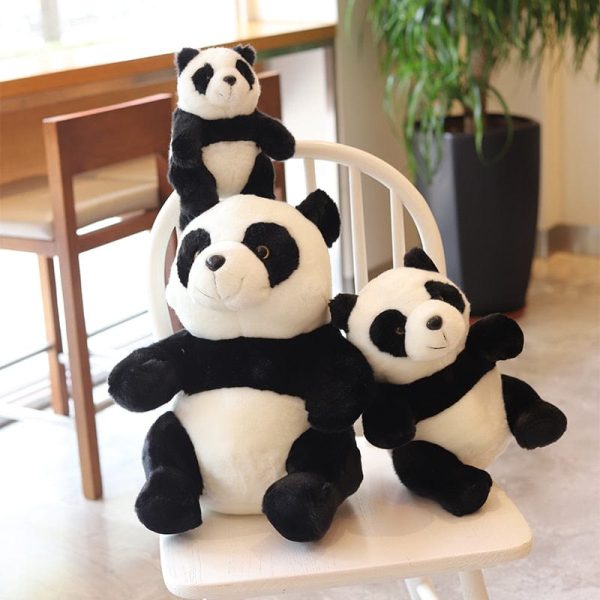 peluche panda doux câlin