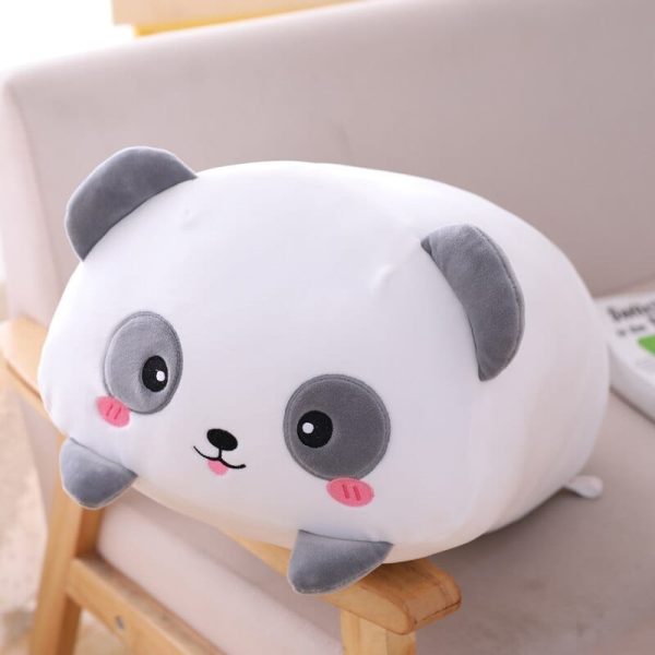 peluche panda squishmallow joues roses