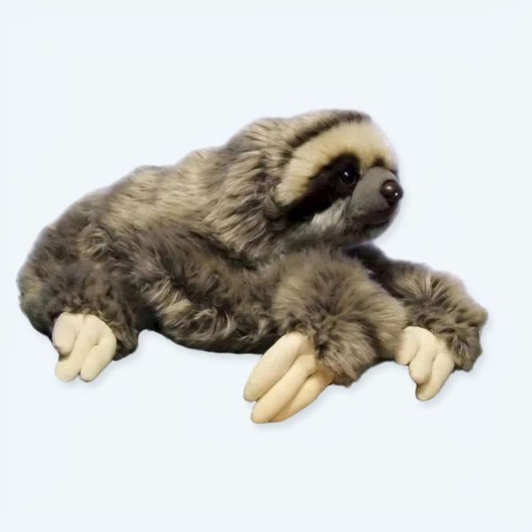 peluche paresseux doux poilu câlin