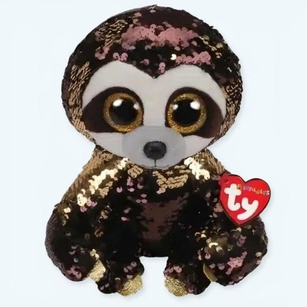 peluche paresseux doux scintillant