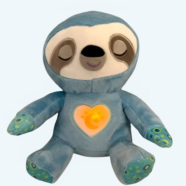 Peluche paresseux veilleuse douce