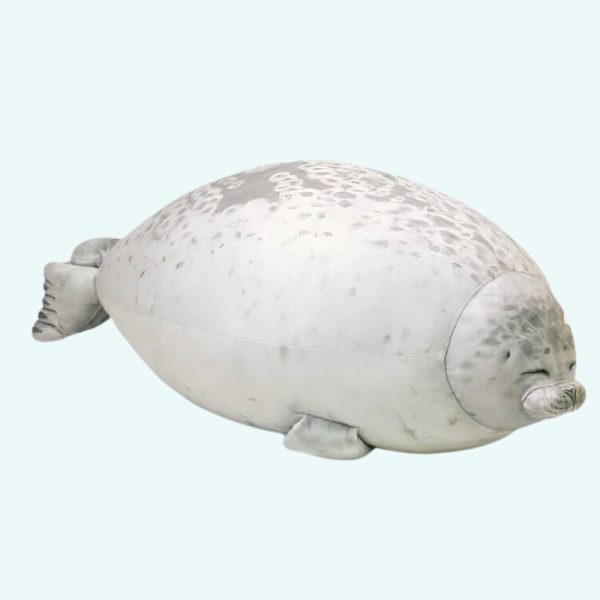 peluche phoque oreiller