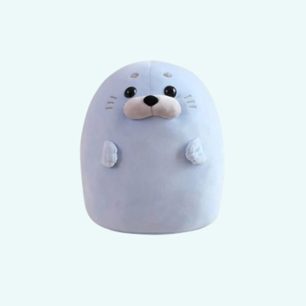 peluche phoque squishmallow doux câlin