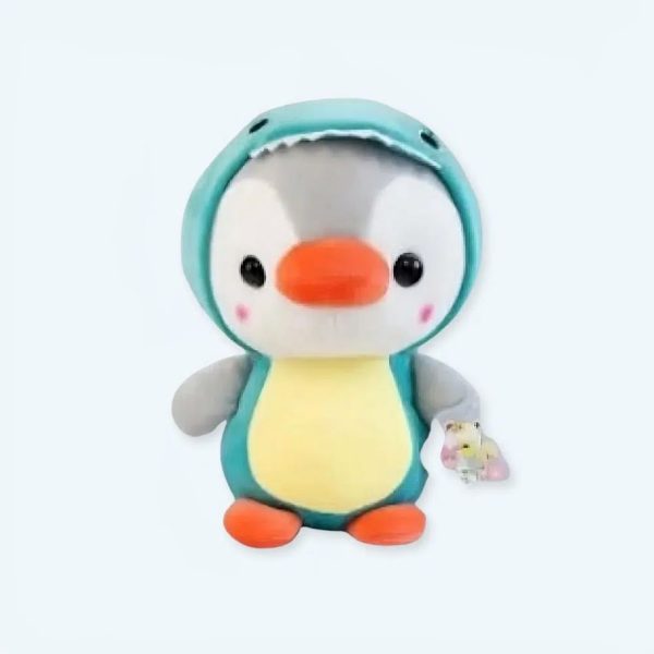 Peluche pingouin dinosaure mignon