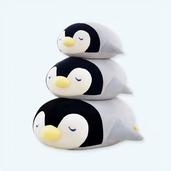 Peluche pingouin câlin douce nuit