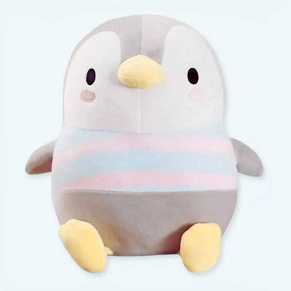 Peluche pingouin noir blanc doux hiver