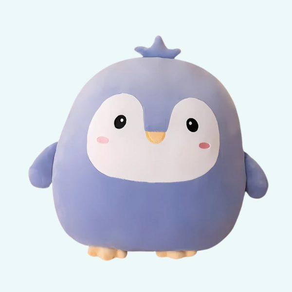 peluche pingouin ronde