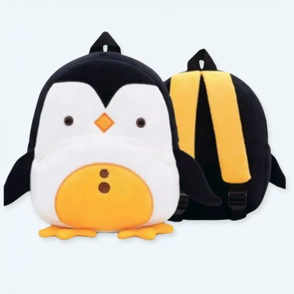 peluche pingouin sac à dos