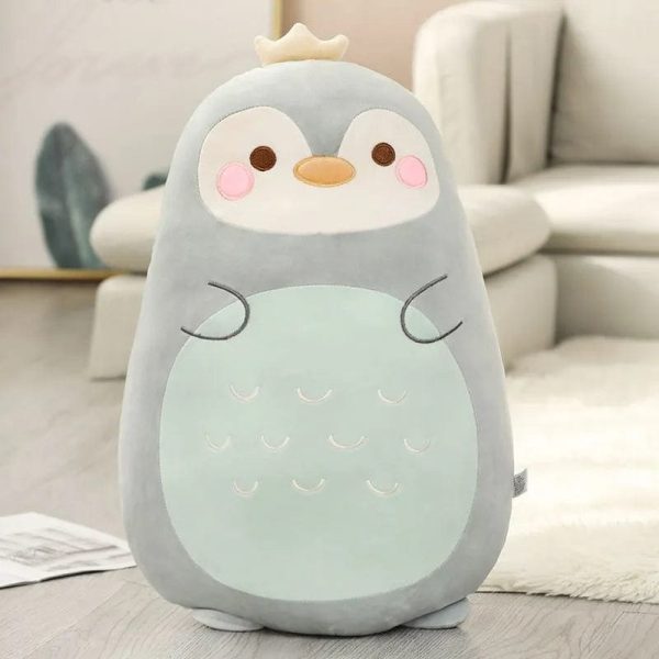 Peluche Pingouin Squishmallow Roi majestueux